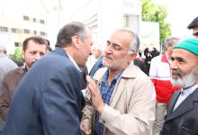 گزارش تصویری از استقبال دانشگاهیان و مردم شاهرود  از پروفسور علی اکبر جلالی  در دانشگاه صنعتی شاهرود